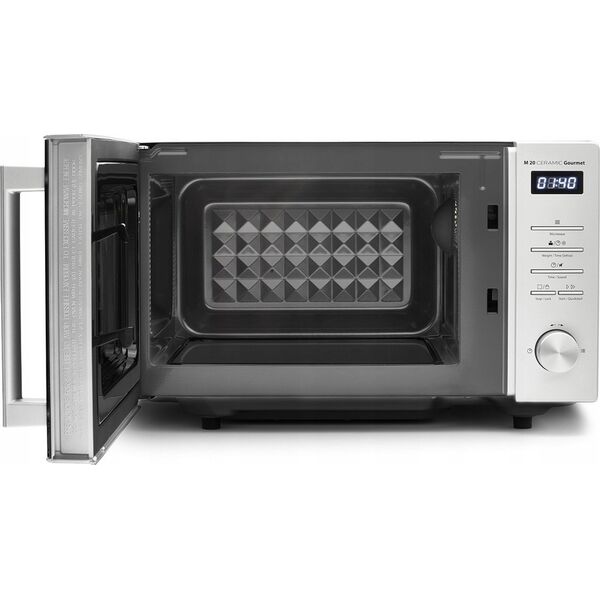 Kuchenka mikrofalowa Caso Caso | Ceramic Gourmet Microwave Oven | M 20 | Free standing | 700 W | Silver