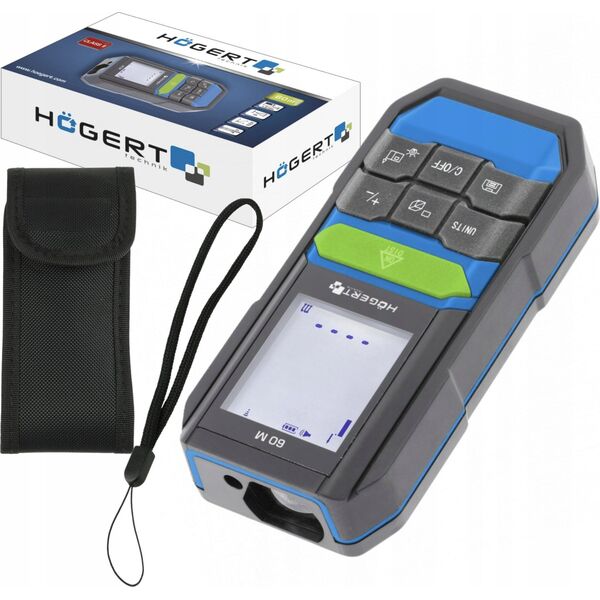 Dalmierz laserowy Högert Technik HOGERT LASER RANGE FINDER 60m