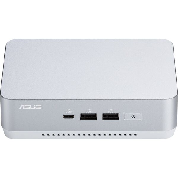 Komputer Asus ASUS NUC 14 Pro+ RNUC14RVSU500000I - Barebone - Mini-PC - 1 x Core Ultra 5 125H / 1.2 GHz - RAM 0 GB - Intel Arc Graphics - 1GbE, 2.5GbE, Wi-Fi 6E, Bluetooth 5.3 - WLAN: 802.11a/b/g/n/ac/ax (Wi-Fi 6E), Bluetooth 5.3 - Silber