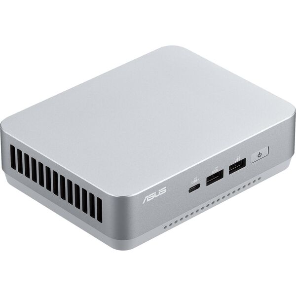 Komputer Asus ASUS NUC 14 Pro+ RNUC14RVSU500000I - Barebone - Mini-PC - 1 x Core Ultra 5 125H / 1.2 GHz - RAM 0 GB - Intel Arc Graphics - 1GbE, 2.5GbE, Wi-Fi 6E, Bluetooth 5.3 - WLAN: 802.11a/b/g/n/ac/ax (Wi-Fi 6E), Bluetooth 5.3 - Silber