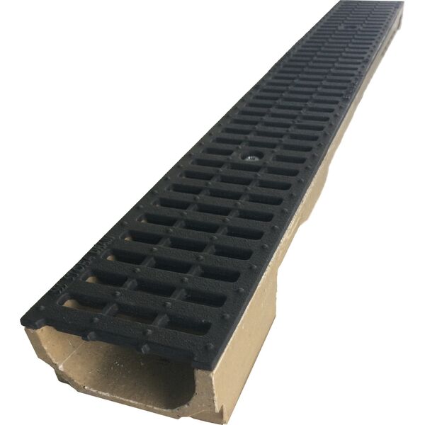 ACO DUCT ELEMENT WITH GDUCTILE IRON GRATE 1