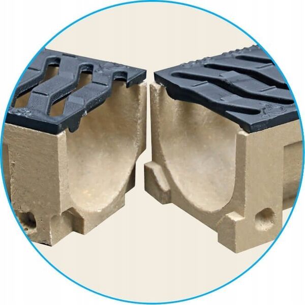 ACO DUCT ELEMENT WITH GDUCTILE IRON GRATE 1