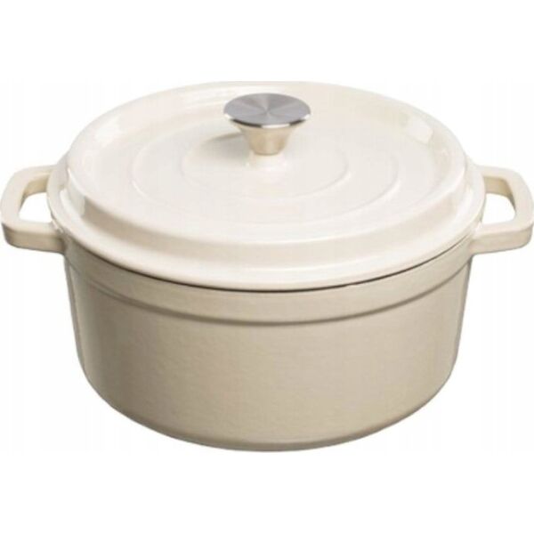 CASSEROLE POT GRAND FEU 3.5L WHITE