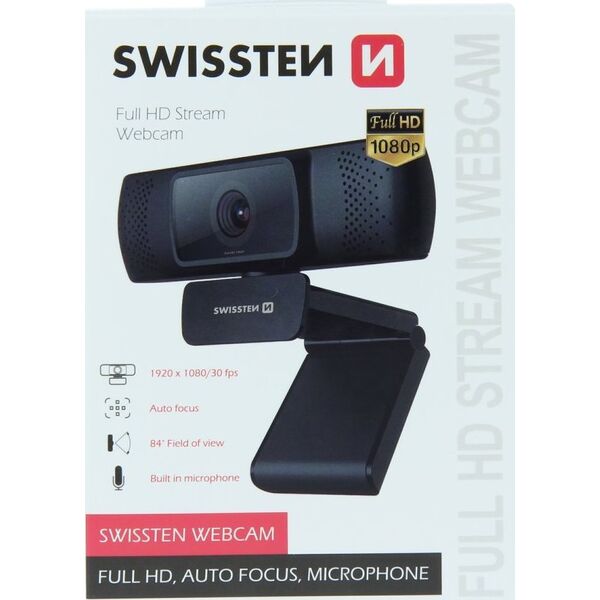 Kamera internetowa Swissten Webcam fhd 1080p