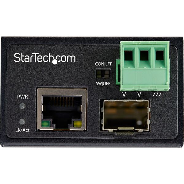 StarTech INDUSTRIAL FIBER TO ETHERNET
