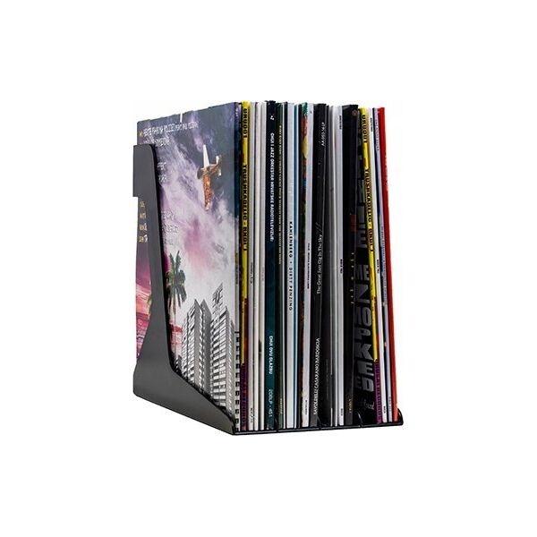 Vinyl record stand orange