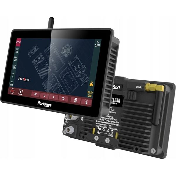 UNIBOS Portkeys BM5 III WR 5.5 Inch WCG On-Camera Monitor