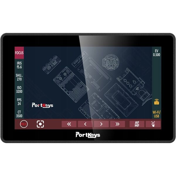 UNIBOS Portkeys BM5 III WR 5.5 Inch WCG On-Camera Monitor
