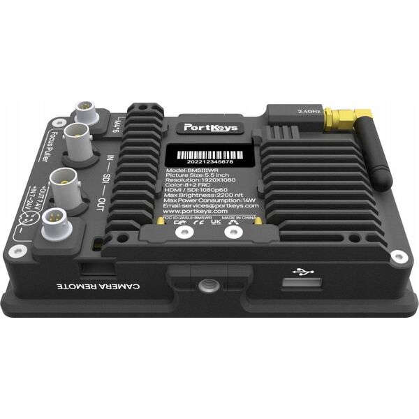 UNIBOS Portkeys BM5 III WR 5.5 Inch WCG On-Camera Monitor
