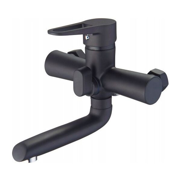 Bateria umywalkowa Besco Bathroom faucet ZEGOR PUD3-A045YB, matte black