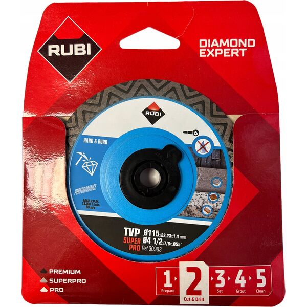 Rubi DIAMOND CUTTING DISC RUBI 115X1.4X22.23