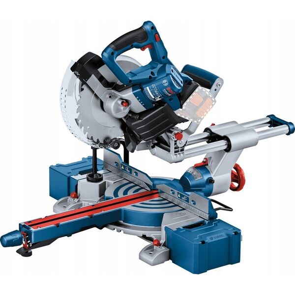 Ukośnica Bosch Bosch cordless chop and miter saw BITURBO GCM 18V-216 D Professional solo, chop and miter saw (blue, without battery and charger)