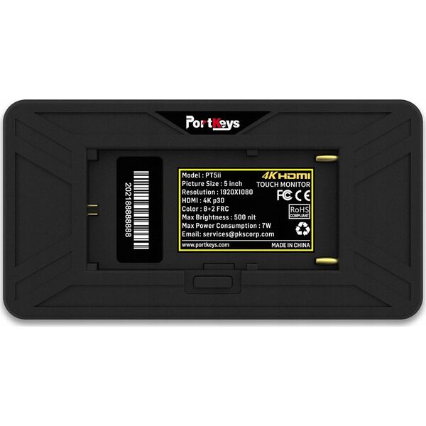 BenQ Portkeys PT5 II 5 Inch 4K HDMI Touchscreen Monitor
