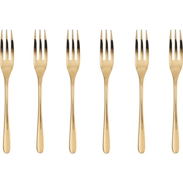 Sambonet Sambonet Taste PVD 6 Cake Forks Set