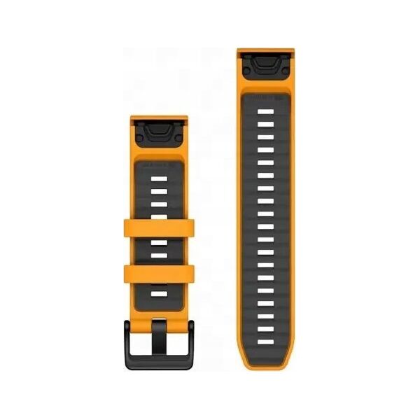 Garmin Garmin Ersatzarmband QuickFit 22mm Silikon Orange/Graphit