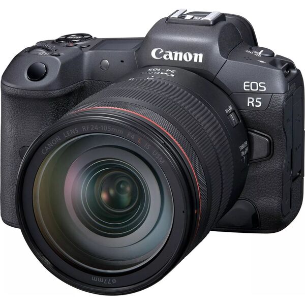 Aparat Canon EOS R5 + RF 24-105mm f/4.0 L IS USM (4147C013)