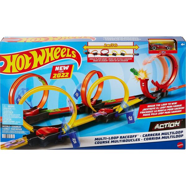 Hot Wheels TRACK HOT WHEELS 5 LOOPS HDR83