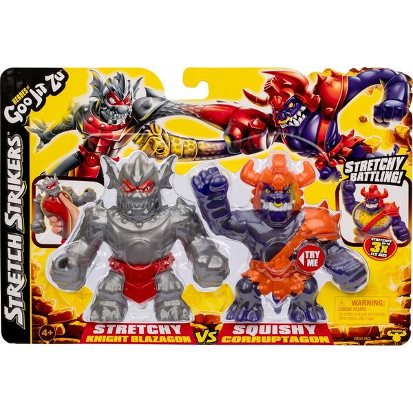 Figurka Goo Jit Zu HEROES OF GOO JIT ZU Stretch Strikers figures 2-pack
