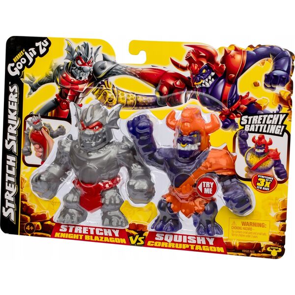 Figurka Goo Jit Zu HEROES OF GOO JIT ZU Stretch Strikers figures 2-pack