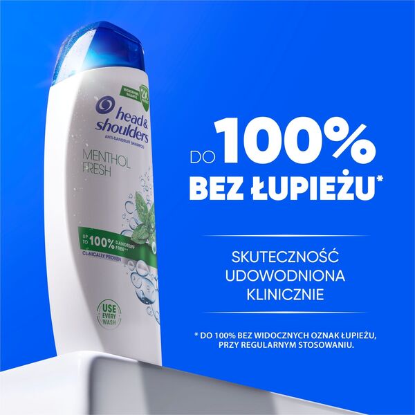 head & shoulders Plaukų šampūnas Head&Shoulders Menthol Fresh, 800 ml