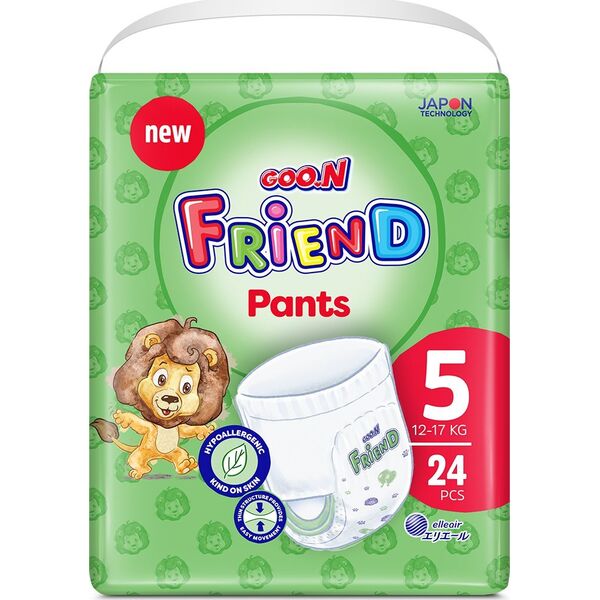 GOO.N GOO.N Friend Pants size 5, 12-17 kg, 24 pcs., F1010117-002