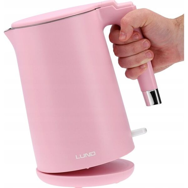 Czajnik Toya LUND ELECTRIC KETTLE 1.5L PINK COOL TOUCH