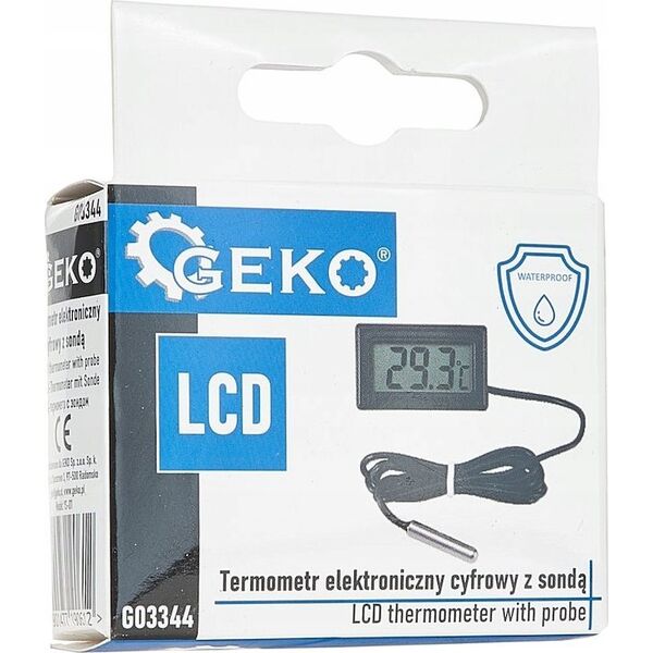 Termometr elektroniczny cyfrowy z sondą (500)