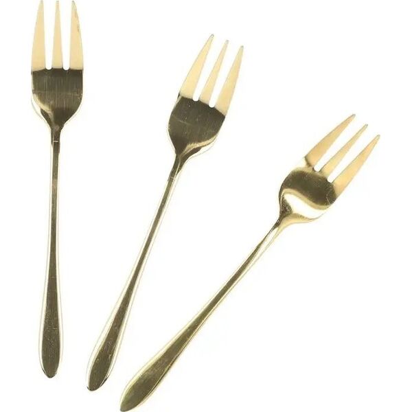 Dessert fork set Homla STILO Gold, 3 pcs.