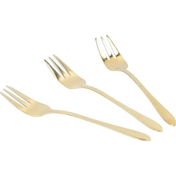 Dessert fork set Homla STILO Gold, 3 pcs.