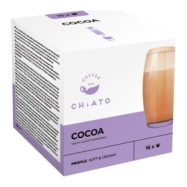 Cocoa capsules compatible with NESCAFE(r) Dolce Gusto(r) CHiATO Cocoa, 16 pcs.