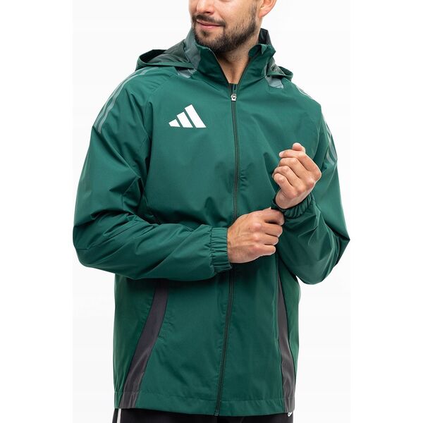 Kurtka męska adidas Tiro 24 Competition All-Weather zielona IR9521