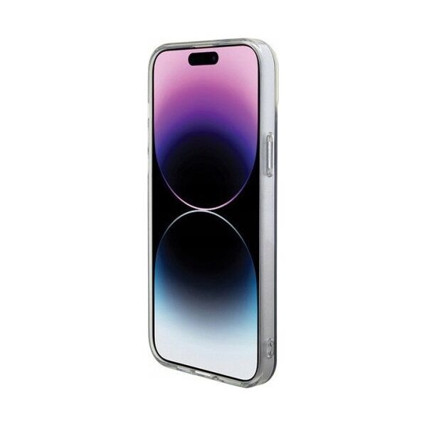 Guess GUHMP15XHITSK iPhone 15 Pro Max 6.7" multicolor/rainbow hardcase IML Iridescent MagSafe