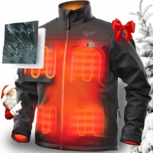 MILWAUKEE.HEATED JACKET M12HJBL5-0(XL) BLACK