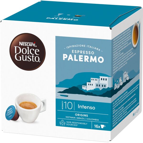 Coffee capsules NESCAFE(r) Dolce Gusto(r) Palermo, 16 pcs.