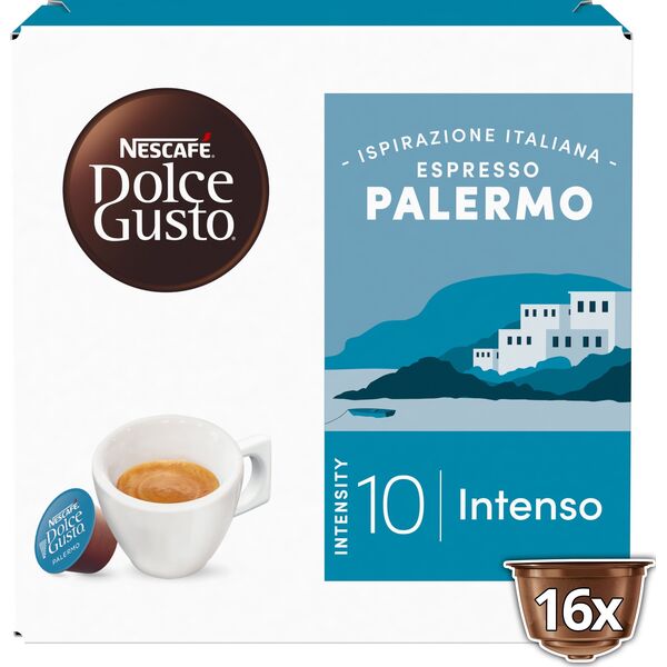 Coffee capsules NESCAFE(r) Dolce Gusto(r) Palermo, 16 pcs.