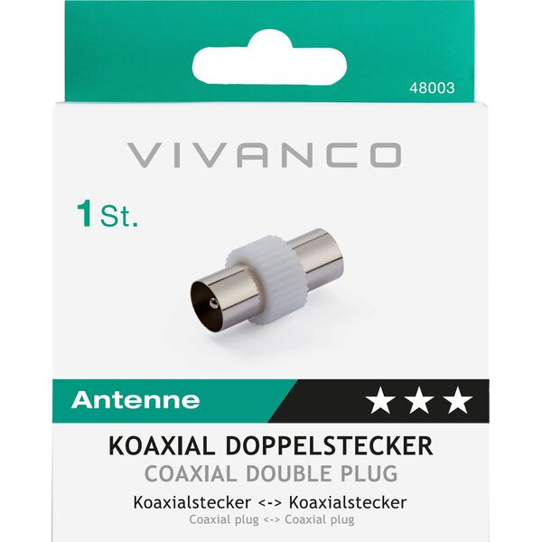 Vivanco coaxial adapter (48003)