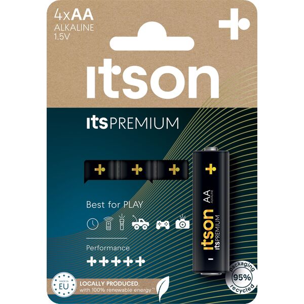 itson itsPREMIUM battery Alkaline LR6IPR/4CP