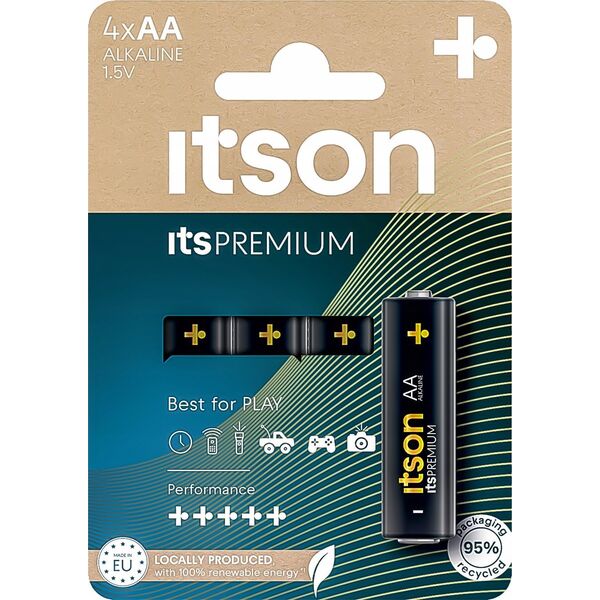 itson itsPREMIUM battery Alkaline LR6IPR/4CP