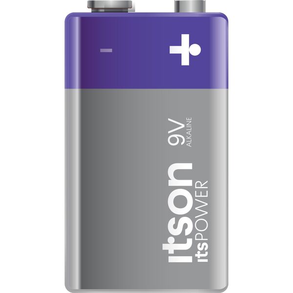 itson itsPOWER battery Alkaline 6LR61IPO/1CP 9V
