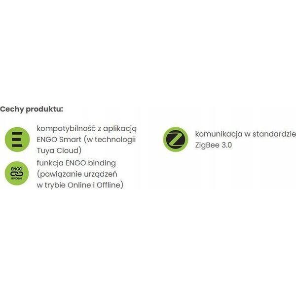 Engo przekaźnik załączający Smart Relay ZigBee 230-230V EREL-16ZB