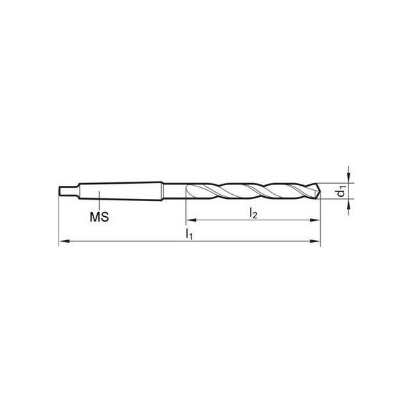 Drill for metal 22x150/248 mm, GEKO