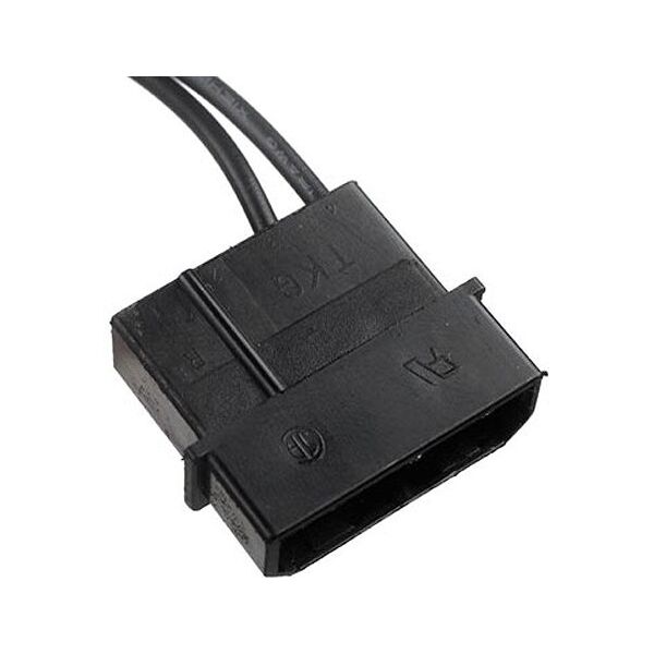 SilverStone SATA - SATA Slimline + Molex, 0.5m, Czarny (SSTCP10)