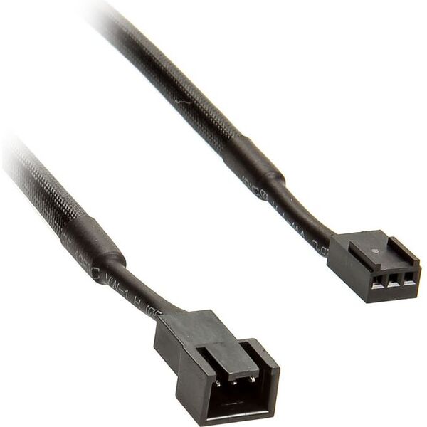 Noctua 3-pin - 3-pin x2, 0.11m, Czarny (NA-SYC2)