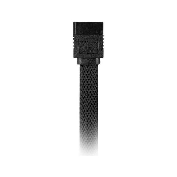 Sharkoon SATA - SATA, 0.3m, Czarny (4044951016440)