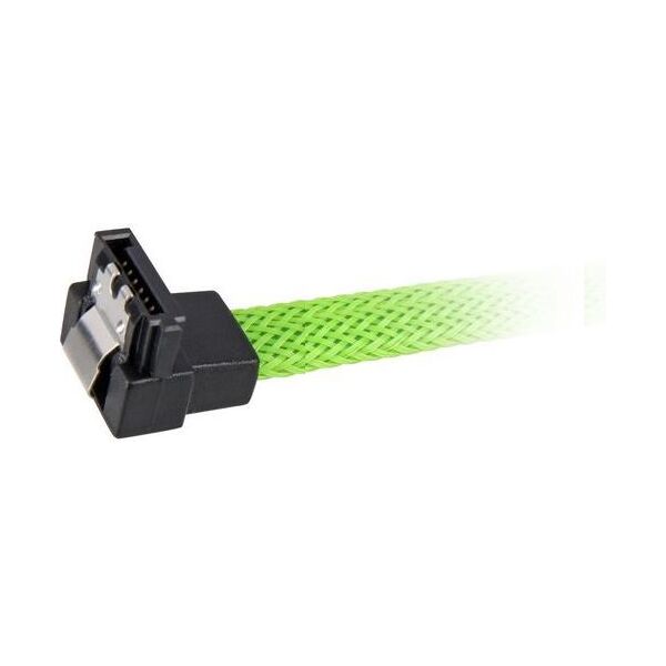 Sharkoon SATA - SATA, 0.3m, Zielony (4044951016471)
