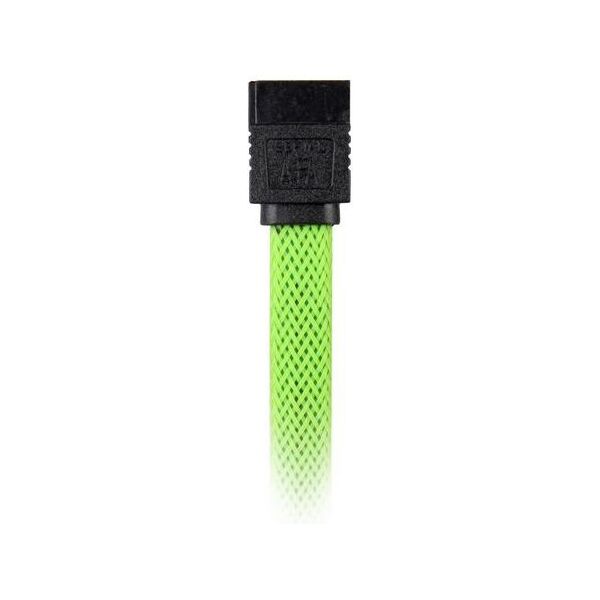 Sharkoon SATA - SATA, 0.3m, Zielony (4044951016471)