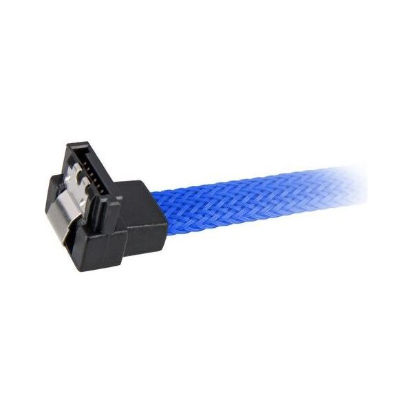 Sharkoon SATA - SATA, 0.45m, Niebieski (4044951016532)