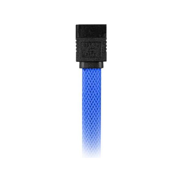 Sharkoon SATA - SATA, 0.45m, Niebieski (4044951016532)