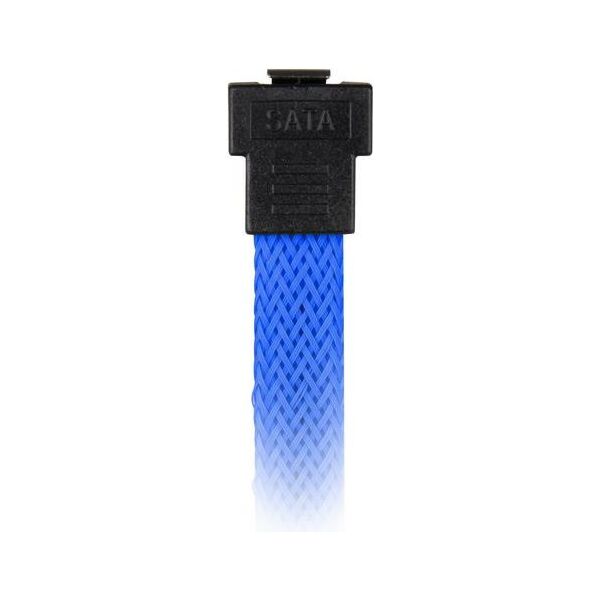 Sharkoon SATA - SATA, 0.45m, Niebieski (4044951016532)
