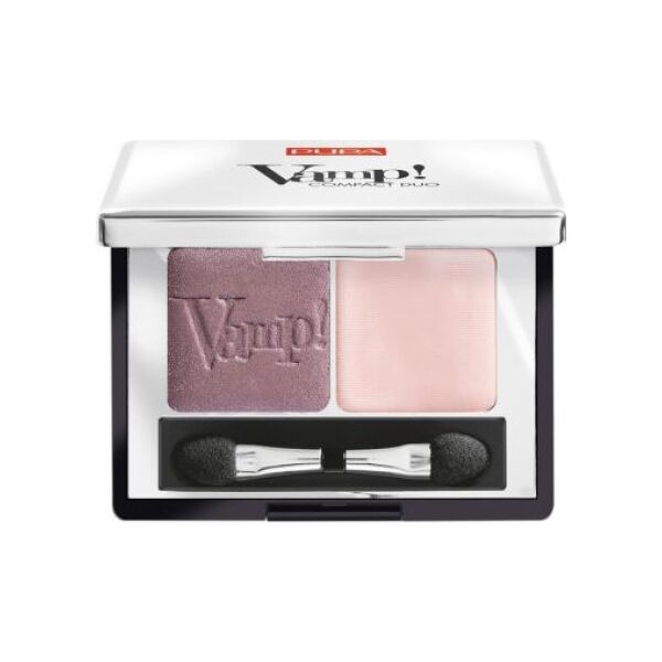 Pupa Vamp! Compact Duo Eyeshadow Podwójne cienie do powiek 003 Soft Mauve 2,2g
